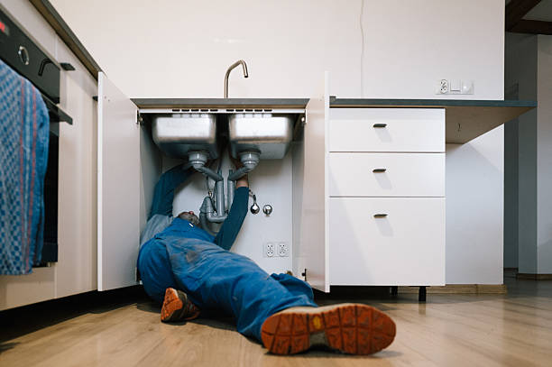 Professional Leak Detection technician working in Rio, WI